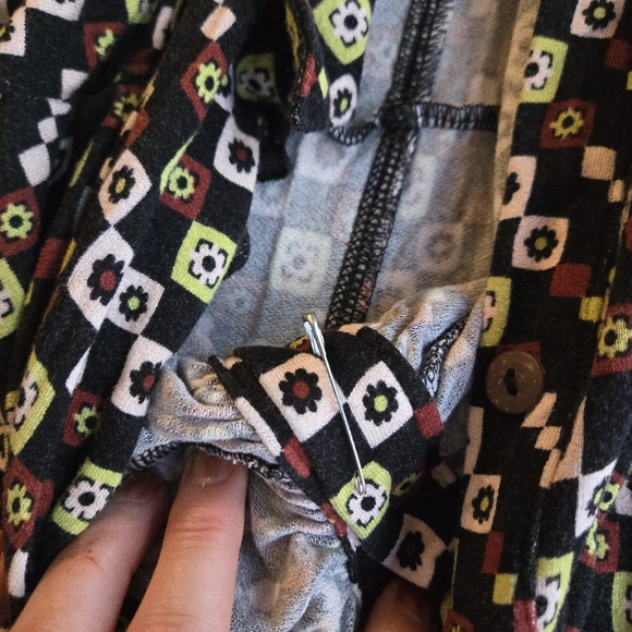 Free People Shayna Halter Wide Leg Black and White Floral Jumpsuit - Picture 8 of 15